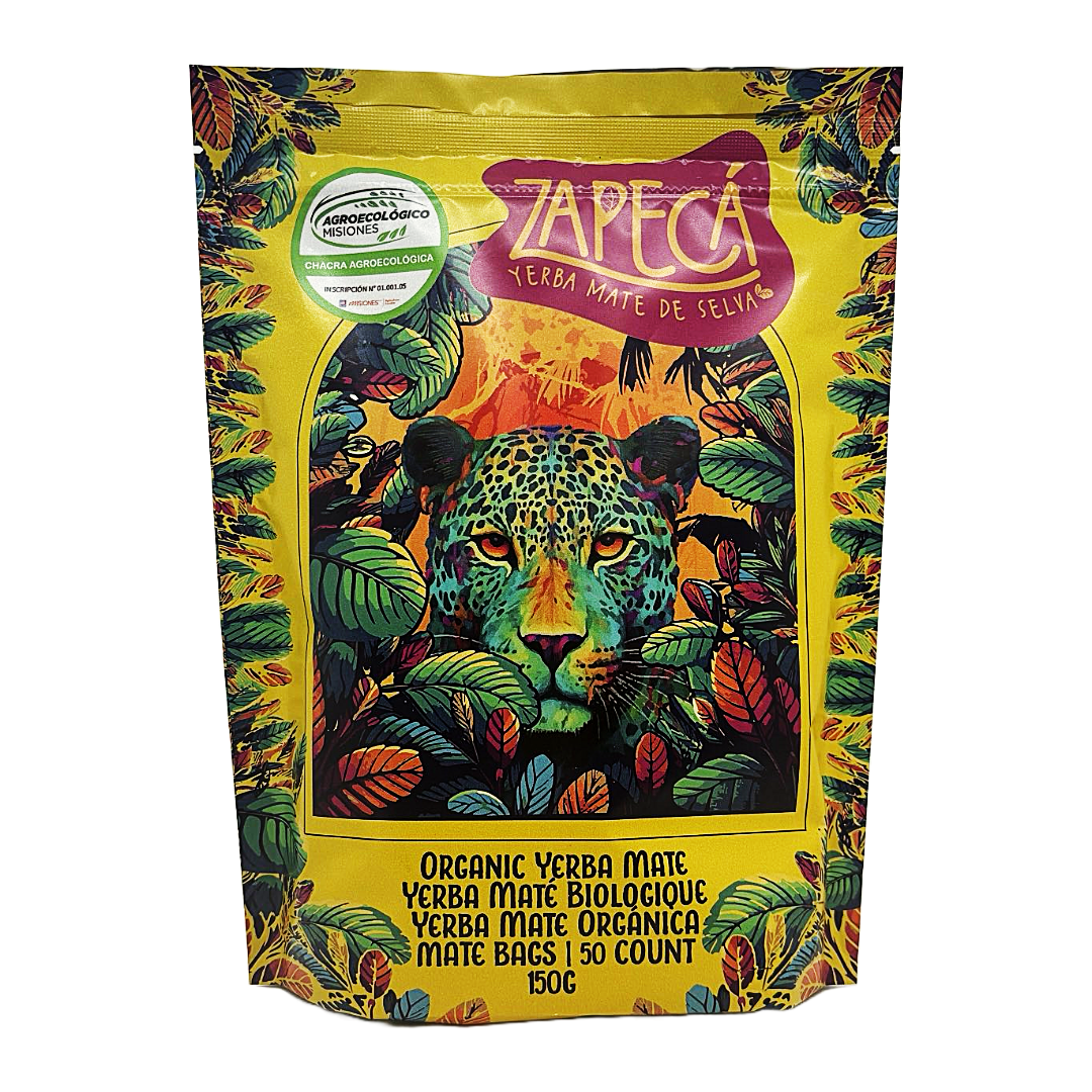 Zapeca Yerba Mate - Mate Tea Bags 50 Count