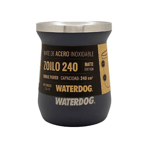 WATERDOG ZOLIO 240 Matte Edition Stainless Steel Yerba Mate Cup